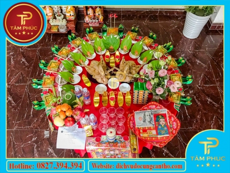 DỊCH VỤ TRỌN GÓI MÂM CÚNG ĐẦY THÁNG TẠI CẦN THƠ