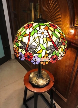 Giao lưu e đèn tiffany hoa hồng nấm hai thân hàng Mỹ