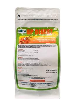 Cung cấp men tiêu hóa đường ruột cho tôm cá, giúp nong to ruột tôm, phân tôm săn chắc