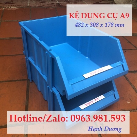 Kệ dụng cụ A9, khay nhựa chống tầng