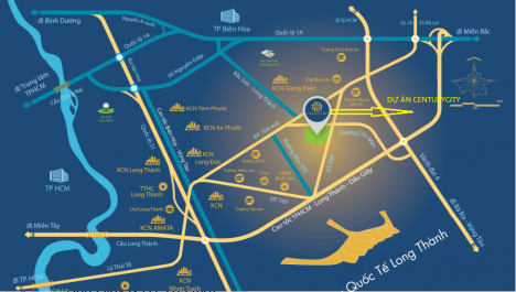 bán đất nền dự án century city gần sân bay long thành đồng nai