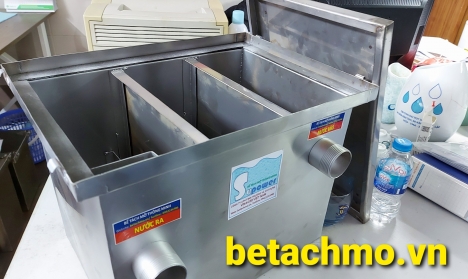 BỂ TÁCH MỠ NHÀ HÀNG KHÁCH SẠN VINACEE VN INOX CAO CẤP 304