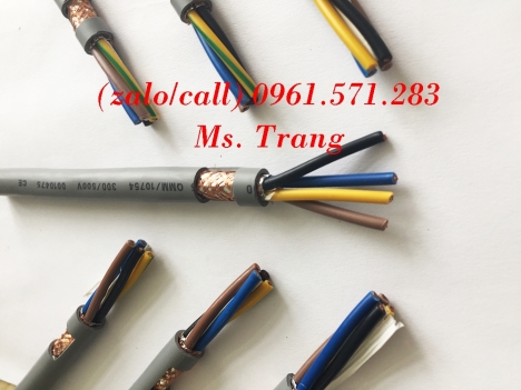 Cáp điều khiển có màn chắn chống nhiễu 4x0.75-CVVS