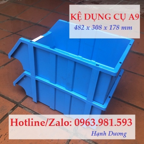 Kệ dụng cụ A9, khay nhựa chống tầng