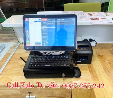 Trọn bộ máy tính tiền giá rẻ cho quán cafe, quán chè tại Hà Nội