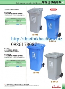 Thùng rác di động 240L
