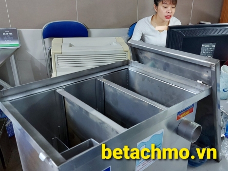 BỂ TÁCH MỠ NHÀ HÀNG KHÁCH SẠN VINACEE VN INOX CAO CẤP 304