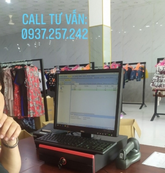 Lắp đặt trọn bộ máy tính tiền cho shop quần áo, shop thời trang tại Hà Nội