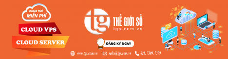 Miễn phí dùng thử dịch vụ CLOUD VPS, CLOUD SERVER full SSD cam kết IOPS tại THẾ GIỚI SỐ