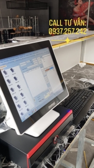 Lắp đặt trọn bộ máy tính tiền cho shop mỹ phẩm tại Hà Nội