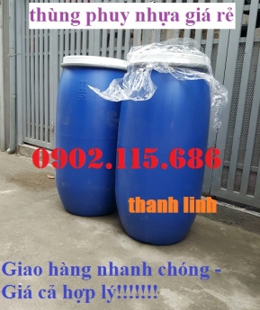 Thùng phuy nhựa 150 lít