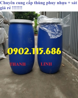 Thùng phuy nhựa 150 lít