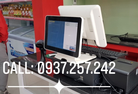 Lắp đặt trọn bộ máy tính tiền cho cửa hàng tiện ích tại Hà Nội