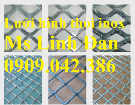lưới hình thoi inox, lưới mắt cáo inox, lưới inox hình thoi, lưới inox,