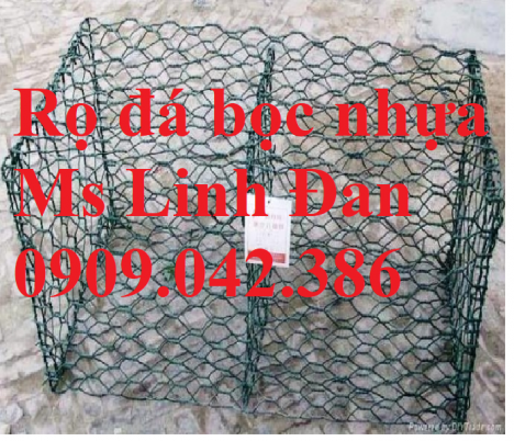 rọ đá mạ kẽm, rọ đá bọc nhựa, rọ đá, báo giá rọ đá, rọ đá bọc nhựa pvc,