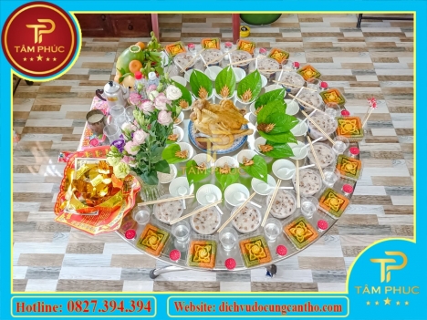 Mâm cúng đầy tháng, thôi nôi trọn gói tại Cần Thơ