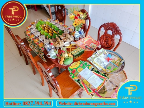 Mâm cúng đầy tháng, thôi nôi trọn gói tại Cần Thơ