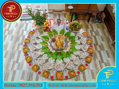 Mâm cúng đầy tháng, thôi nôi trọn gói tại Cần Thơ