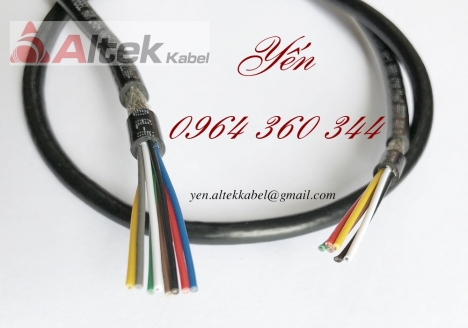 Cáp tín hiệu âm thanh chống nhiễu 0.22mm2 Altek Kabel chính hãng