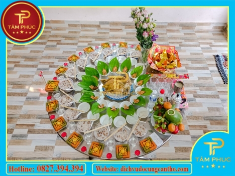 Mâm cúng đầy tháng, thôi nôi trọn gói tại Cần Thơ