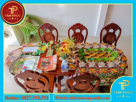 Mâm cúng đầy tháng, thôi nôi trọn gói tại Cần Thơ