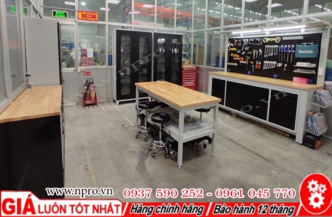 Bàn nguội cơ khí mặt gỗ BN01
