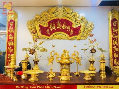Chọn đồ đồng thờ cúng chất lượng tại Tâm Phát Miền Nam quận 5 TpHCM
