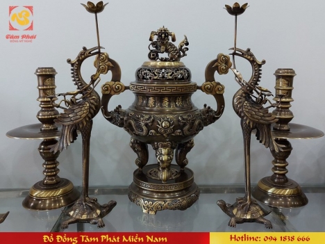 Chọn đồ đồng thờ cúng chất lượng tại Tâm Phát Miền Nam quận 5 TpHCM