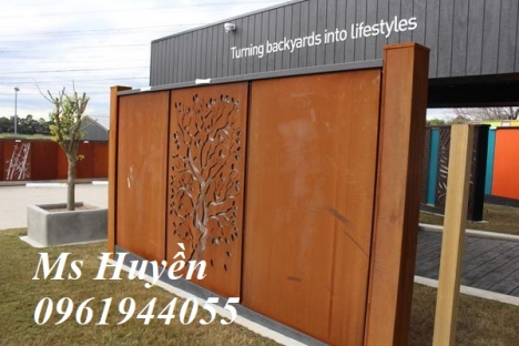Thép Corten A / Corten B – Thép kháng thời tiết, thép tấm quang cảnh