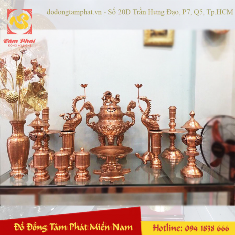 Chọn đồ đồng thờ cúng chất lượng tại Tâm Phát Miền Nam quận 5 TpHCM