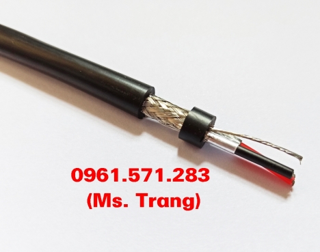 Dây tín hiệu truyền thông RS485 2 lõi 2 lớp chống nhiễu 22awg