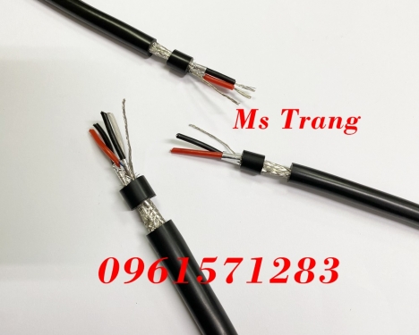 Dây tín hiệu truyền thông RS485 2 lõi 2 lớp chống nhiễu 22awg