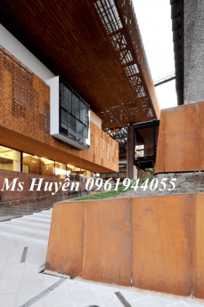 Thép Corten A / Corten B – Thép kháng thời tiết, thép tấm quang cảnh