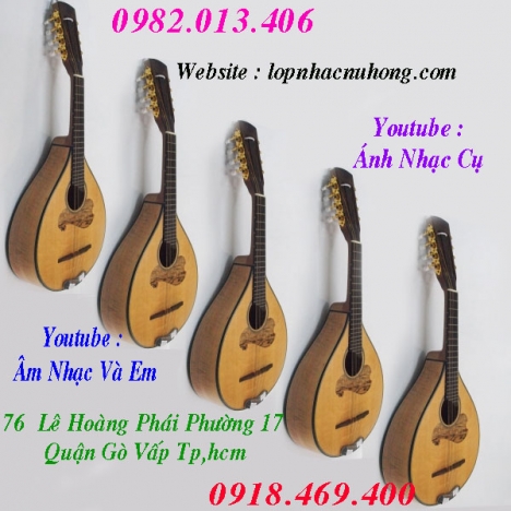 Cửa hàng bán đàn mandolin gỗ chất lượng uy tín gò vấp