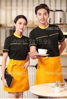 Công ty may đồng phục nhân viên phục vụ bàn đa dạng mẫu mã, bền đẹp, giá rẻ nhất