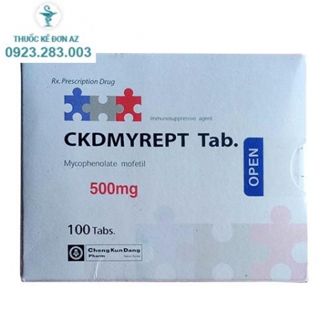 Thuốc Ckdmyrept 500mg giá bao nhiêu, mua ở đâu chính hãng?