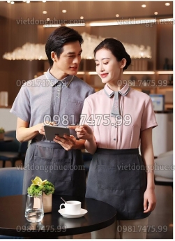 Công ty may đồng phục nhân viên phục vụ bàn đa dạng mẫu mã, bền đẹp, giá rẻ nhất