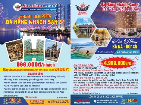 Cơn mưa khuyến mãi 2021 du lịch nội địa siêu sốc