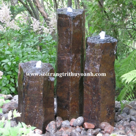 Sỏi trang trí thác nước