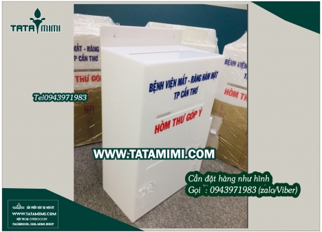 Đơn vị cung cấp Thùng Mica, Thùng Từ Thiện chất lượng