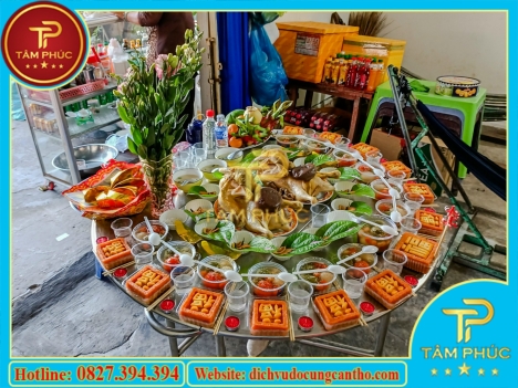 Mâm cúng căn cho bé trai, bé gái tại Cần Thơ