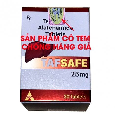 Giá bán thuốc Tafsafe 25mg bao nhiêu? ở đâu uy tín?