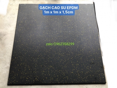 Sàn cao su GYM mặt thảm EPDM