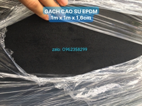 Sàn cao su GYM mặt thảm EPDM