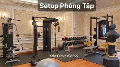 Sàn cao su GYM mặt thảm EPDM