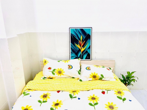 Phòng trọ Quận 1, Full nội thất, 25 m2 có ban công