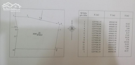 Chính chủ bán lô 8.743m2 giá 830triệu