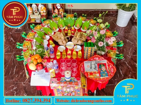 Dịch vụ trọn gói mâm cúng uy tín tại Cần Thơ