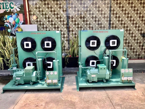 lắp đặt sửa chữa cụm máy nén Bitzer 15hp  4JE-15Y