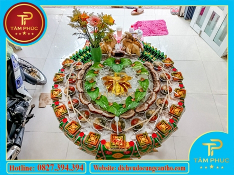 Dịch vụ trọn gói mâm cúng uy tín tại Cần Thơ